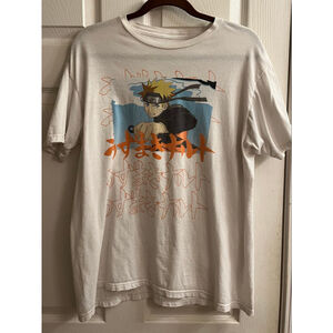 VINTAGE~NARUTO ANIME ~100% COTTON TEE~SHIPPUDEN COLLECTION~LG